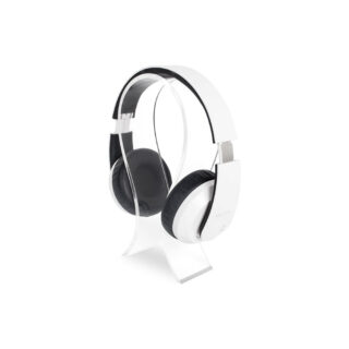 SOPORTE ACRILICO PARA AUDIFONOS AMOVEE TRANSPARENTE