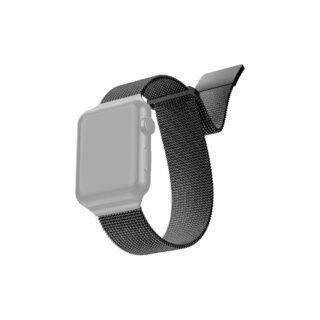 X-Doria Mesh Band for Apple Watch 38mm/40mm - Black - Stainless Steel - NEW
