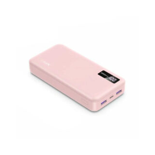 Ugreen Power Bank 20000 mAh 20W PD , 22.5W 1 USB C 2 USB A Rosado (65589B)
