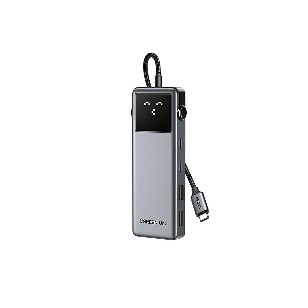 Ugreen Uno Hub USB C 6 en 1, USB-C*HDMI+2x USB-A 3.2+ 2x USB-C 3.2+USB-C PD HASTA 100W*VELOCIDAD DE TRANSFERENCIA 10Gbps*IMAGEN 4K (35998)