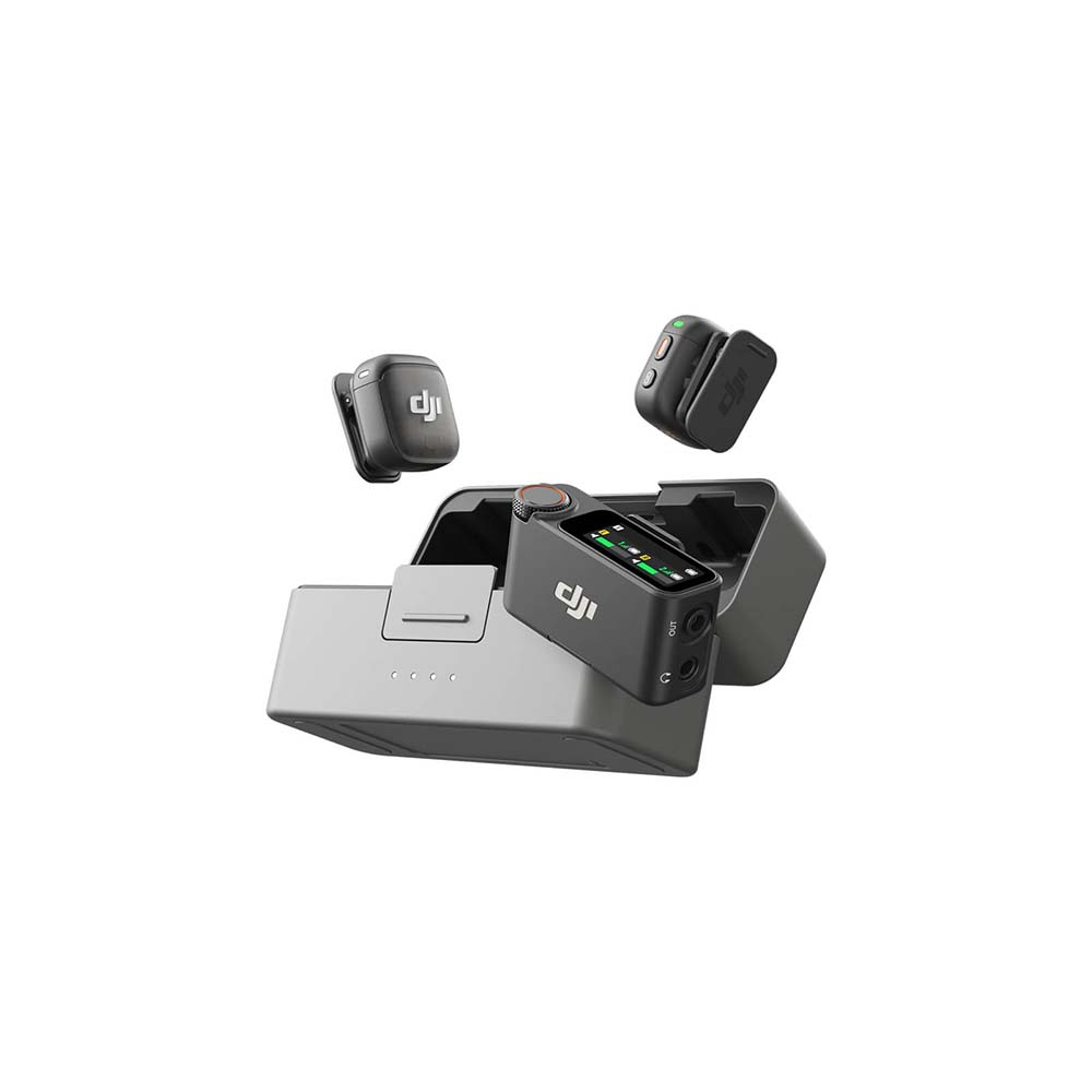 DJI Mic 3 (2 TX + 1 RX + estuche de carga)