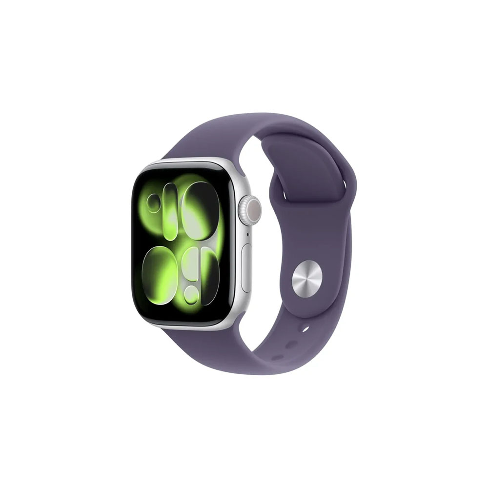 Apple Watch Series 11 42mm GPS+CELLULAR Silver Aluminum Case + Purple Fog Sport Band S/M (Rayas en Pantalla)