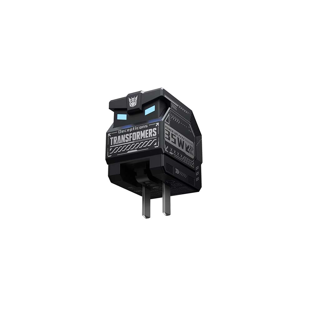 TRANSFORMERS 35W GAN CHARGER BLACK (TF-K21)