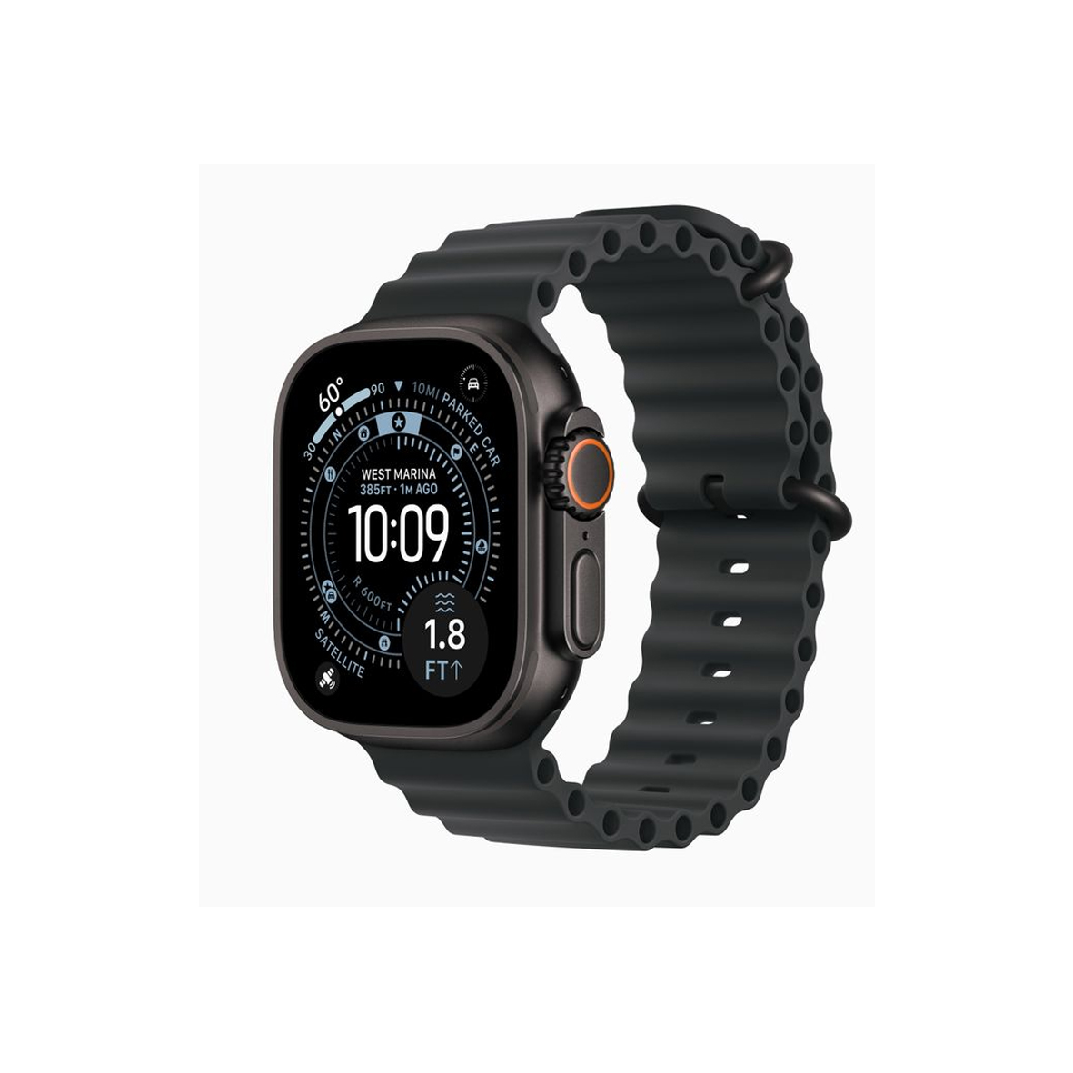 Apple Watch Ultra 3 49mm GPS + Cellular Black Titanium Black Ocean Band