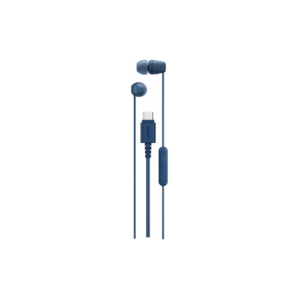 Sony IER-EX15C | Audífonos internos USB-C con cable (AZUL)